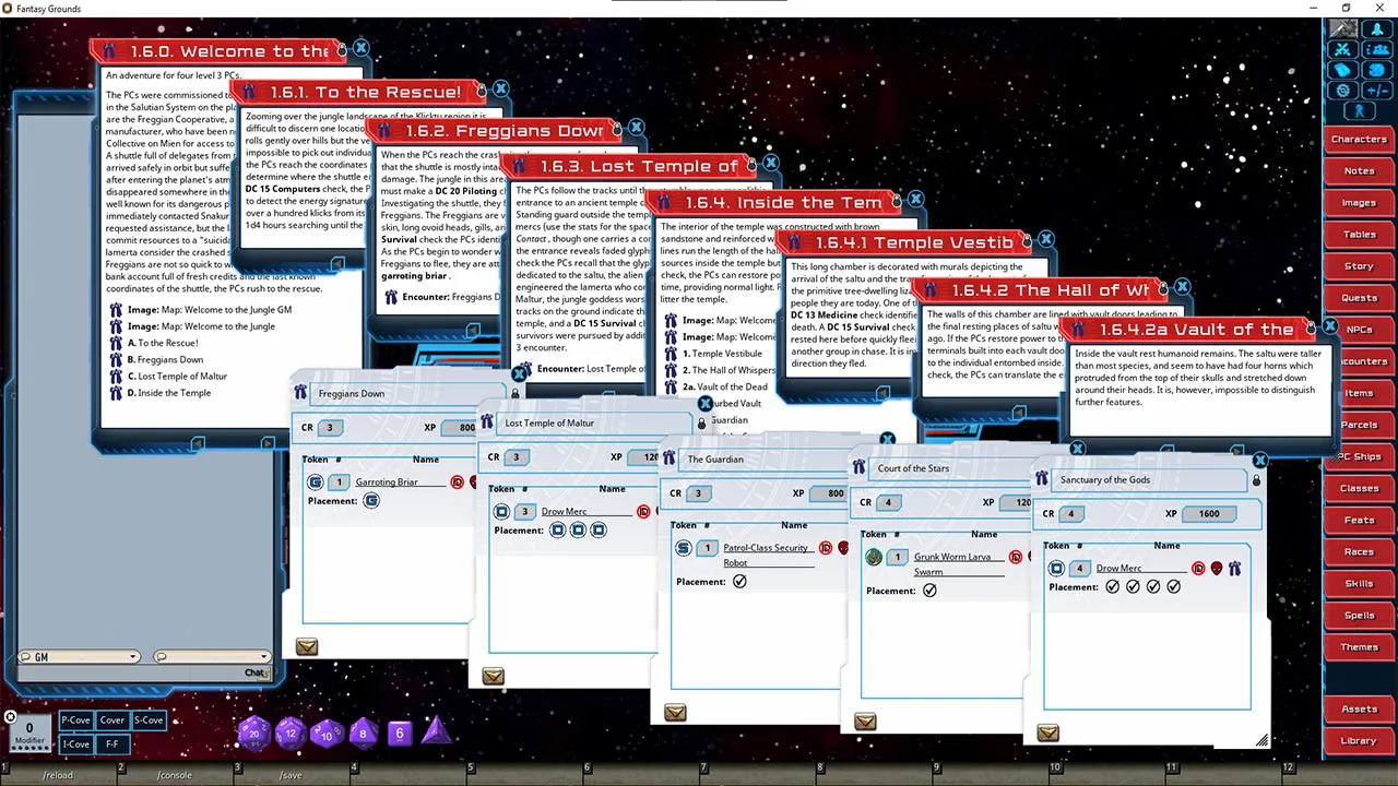 Fantasy Grounds - Star System Set: Salutian (FULL SET) Screenshot 4