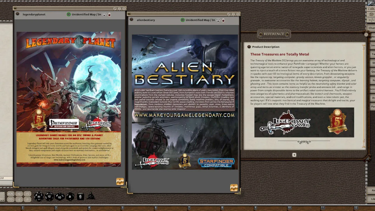 Fantasy Grounds - Treasury of the Machine Screenshot 4