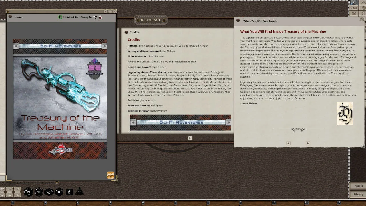 Fantasy Grounds - Treasury of the Machine Screenshot 0