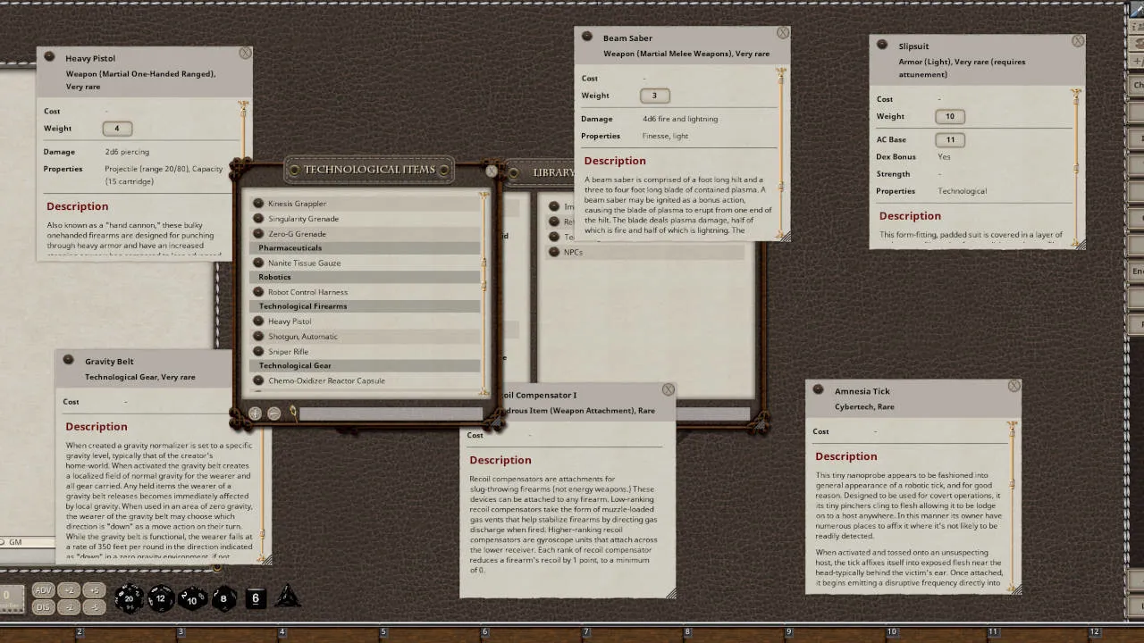 Fantasy Grounds - Treasury of the Machine Screenshot 2