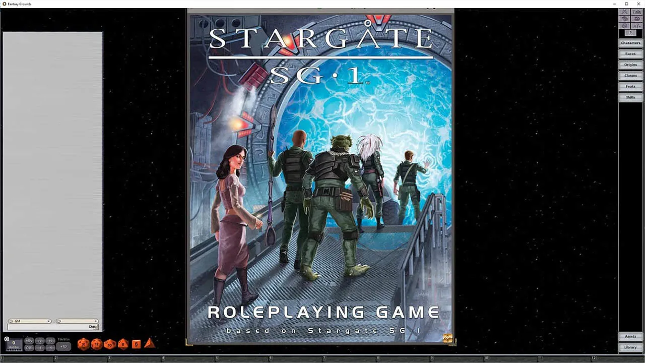 Fantasy Grounds - Stargate SG-1 Roleplaying Game Ruleset Screenshot 8