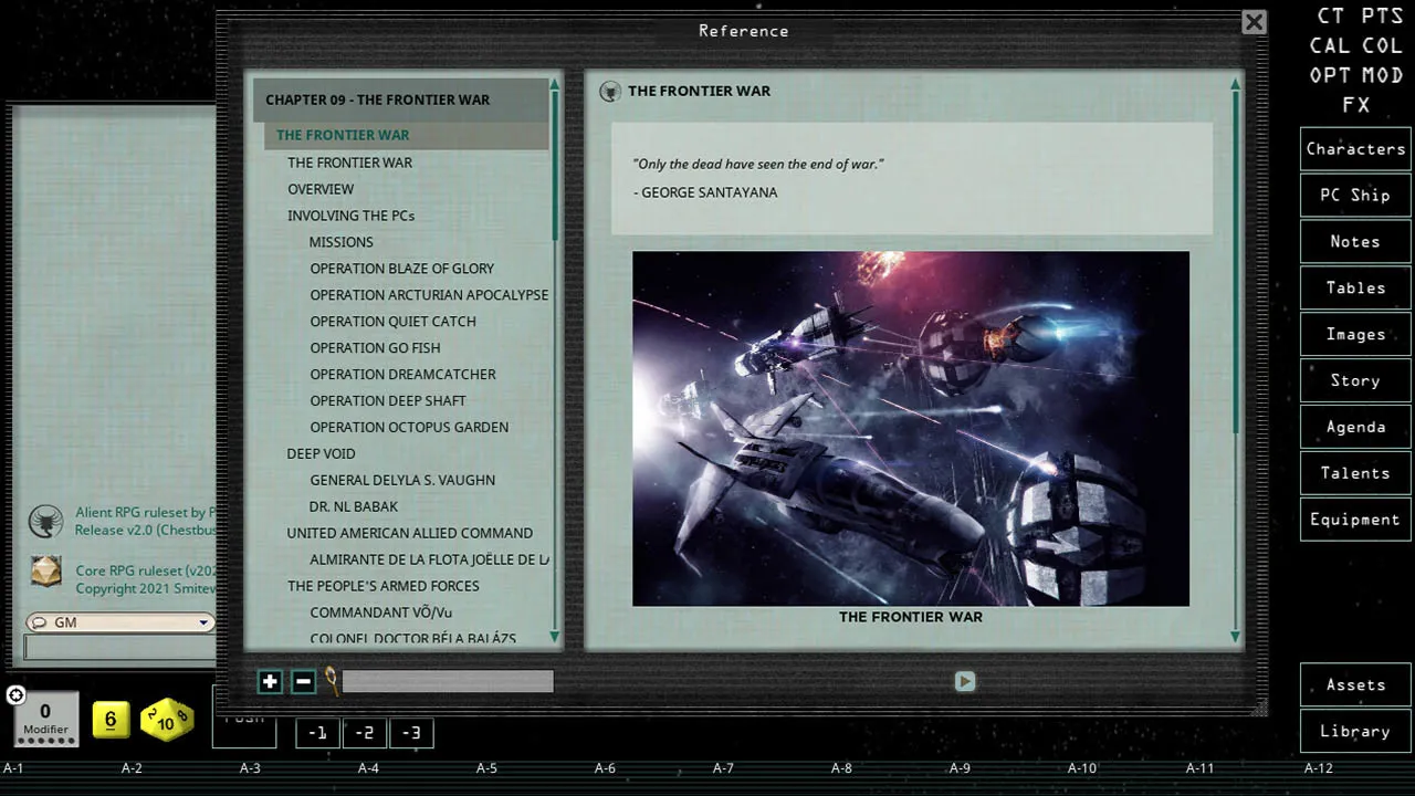 Fantasy Grounds - Colonial Marines Operations Manual Screenshot 4
