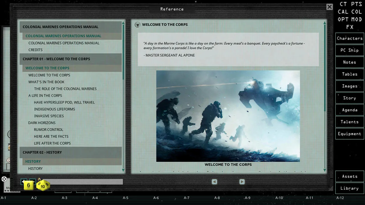 Fantasy Grounds - Colonial Marines Operations Manual Screenshot 2