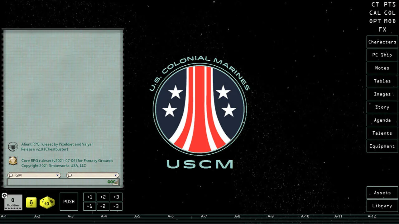 Fantasy Grounds - Colonial Marines Operations Manual Screenshot 0