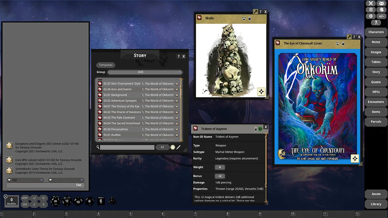 Fantasy Grounds - Eye of Chentoufi Screenshot 1