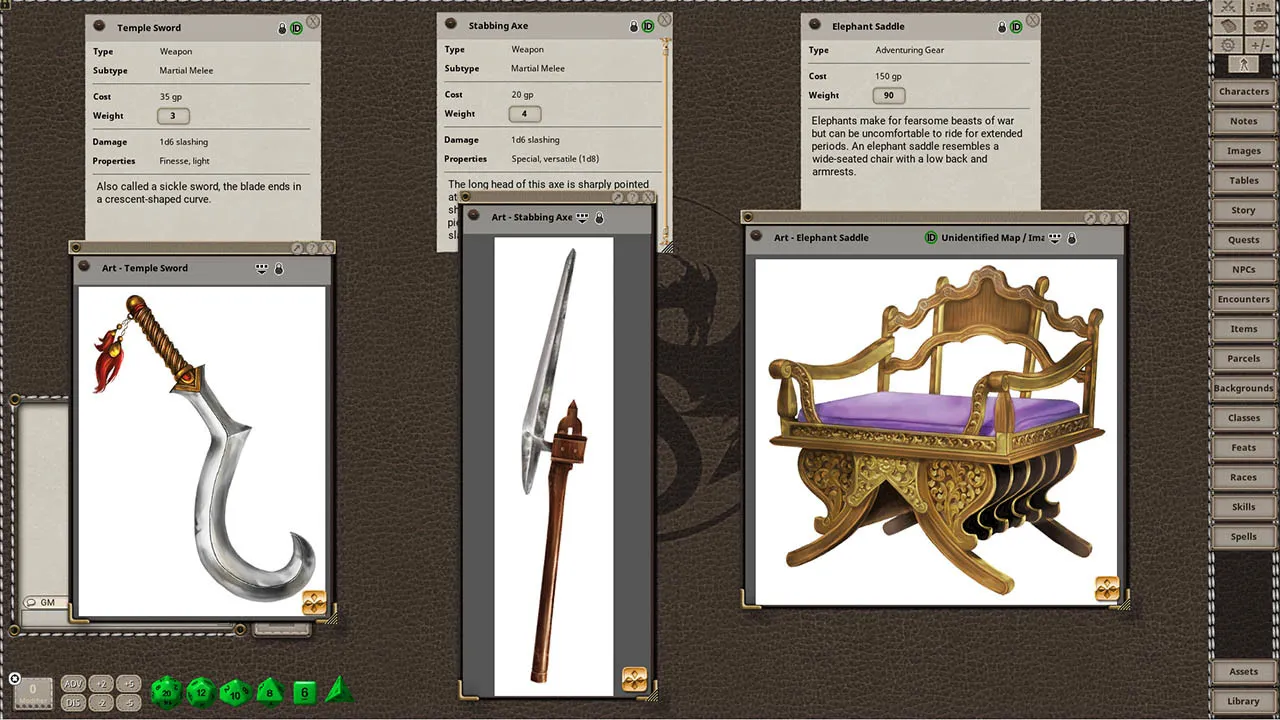Fantasy Grounds - Southlands Player's Guide for 5th Edition Screenshot 3