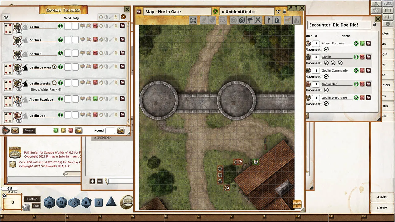 Fantasy Grounds - Pathfinder(R) for Savage Worlds: Rise of the Runelords! Book 1 - Burnt Offerings Screenshot 4