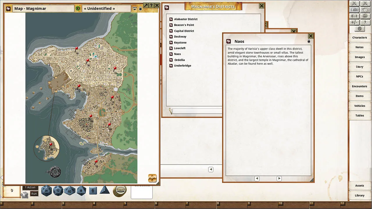 Fantasy Grounds - Pathfinder(R) for Savage Worlds: Rise of the Runelords! - Guide to Varisia Screenshot 0