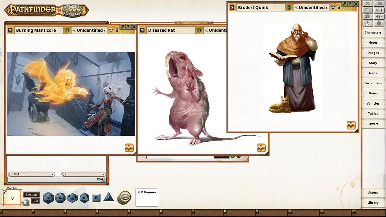 Fantasy Grounds - Pathfinder(R) for Savage Worlds: Rise of the Runelords! Book 2 - The Skinsaw Murders Screenshot 2