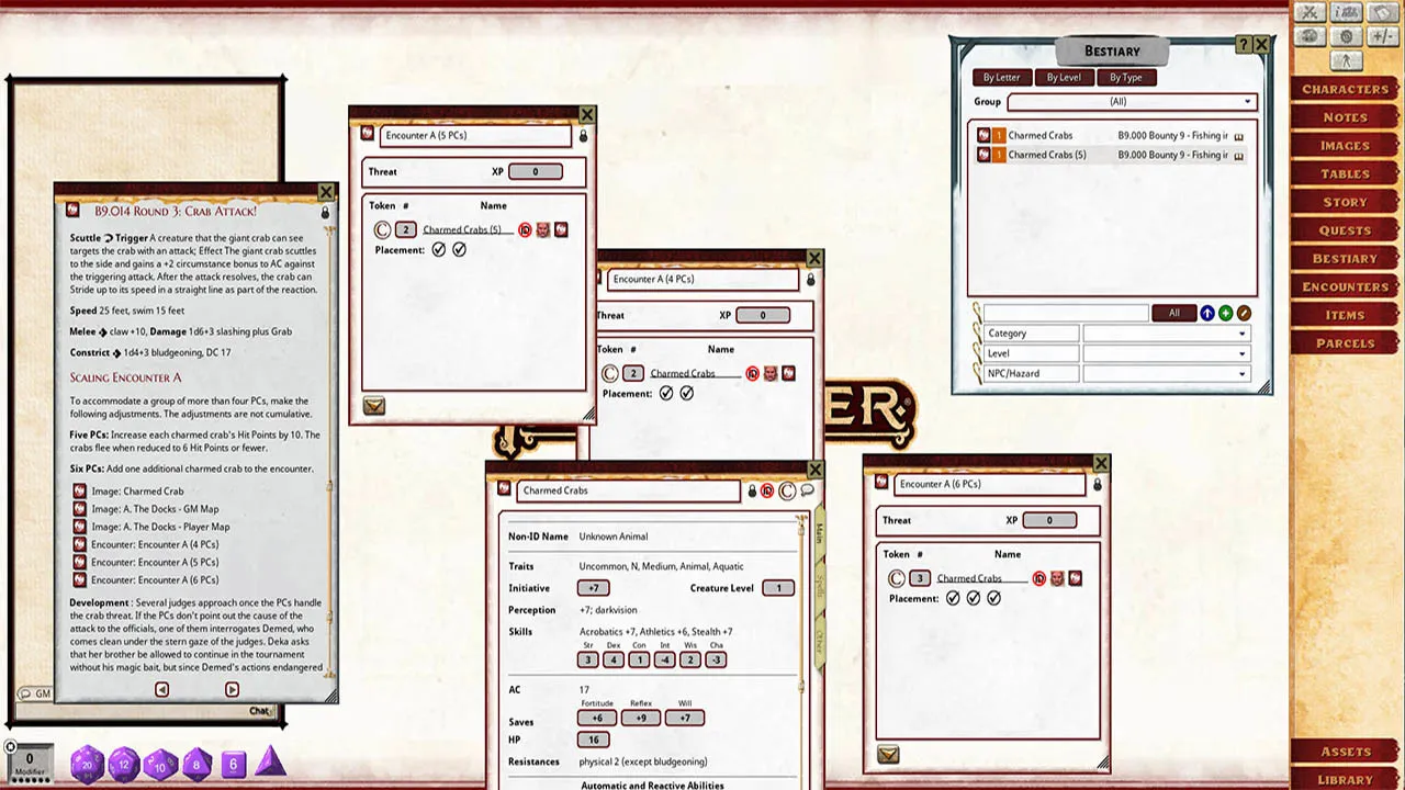 Fantasy Grounds - Pathfinder 2 RPG - Pathfinder Bounty #9: Fishing in Anthusis Screenshot 1