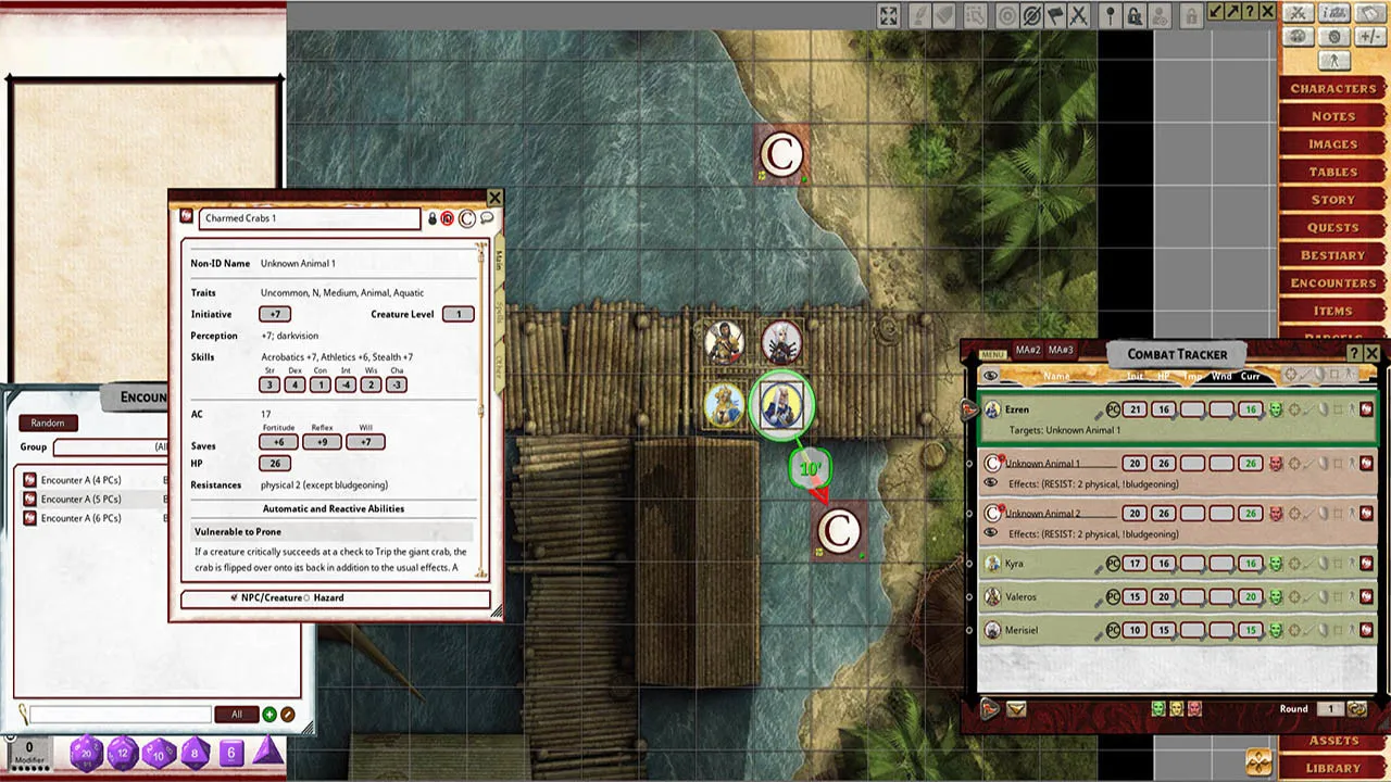 Fantasy Grounds - Pathfinder 2 RPG - Pathfinder Bounty #9: Fishing in Anthusis Screenshot 4