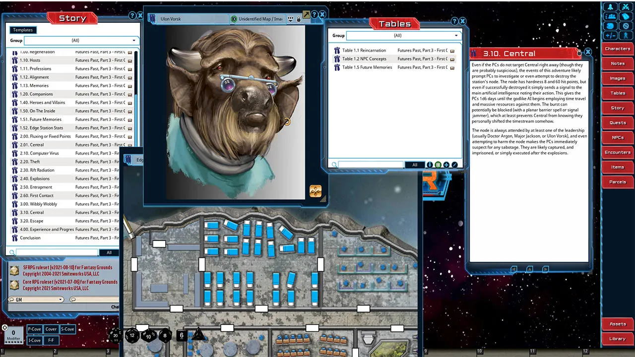 Fantasy Grounds - Future's Past: First Contact (3 of 5) Screenshot 3