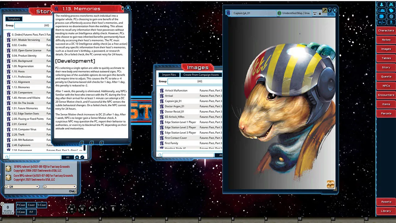 Fantasy Grounds - Future's Past: First Contact (3 of 5) Screenshot 4