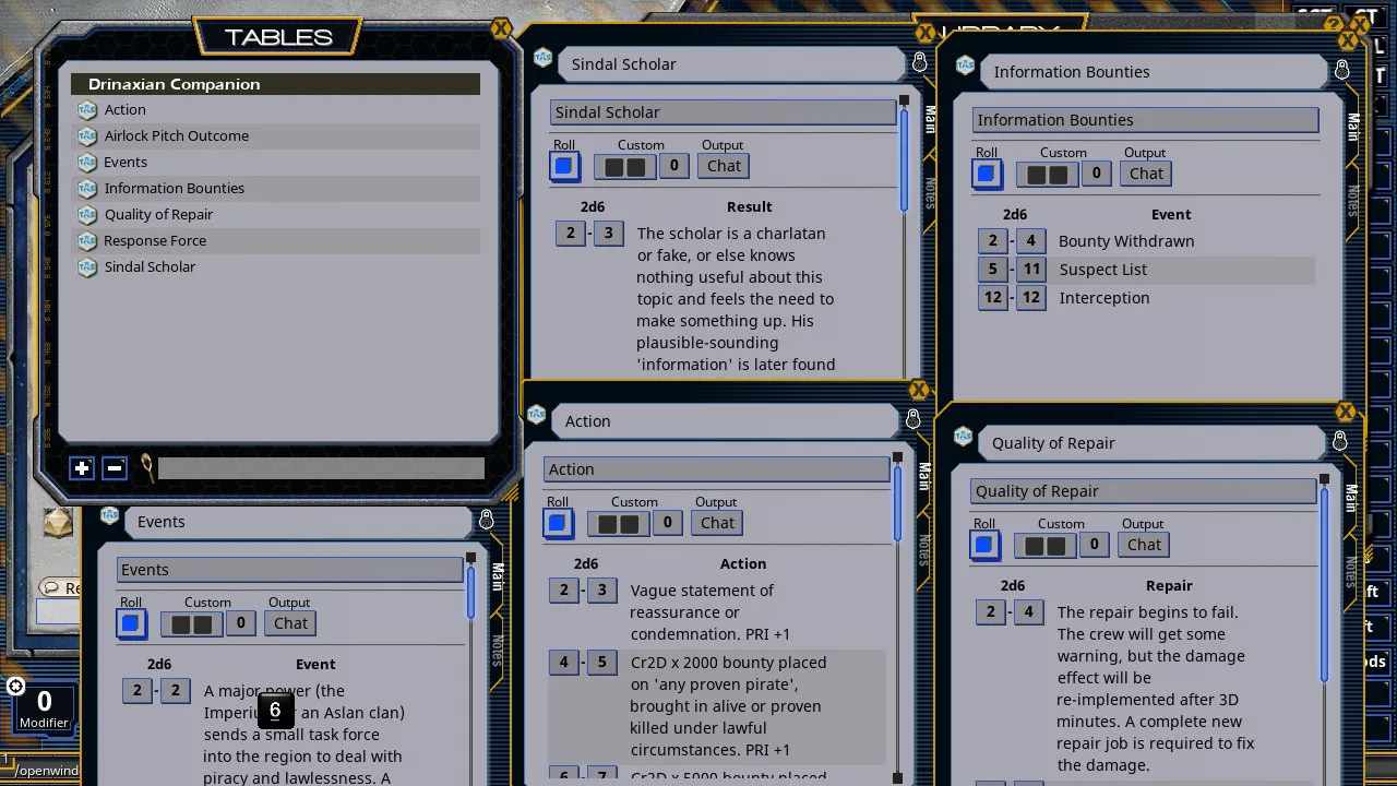 Fantasy Grounds - Drinaxian Companion Screenshot 6