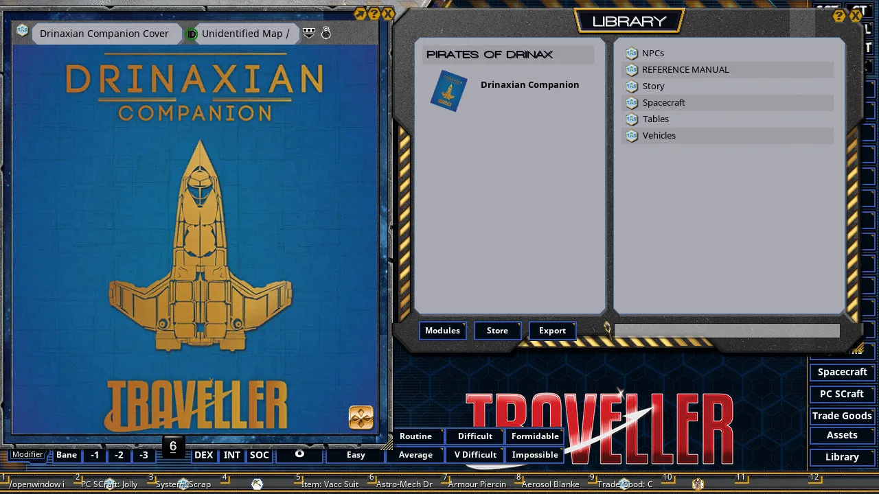 Fantasy Grounds - Drinaxian Companion Screenshot 0