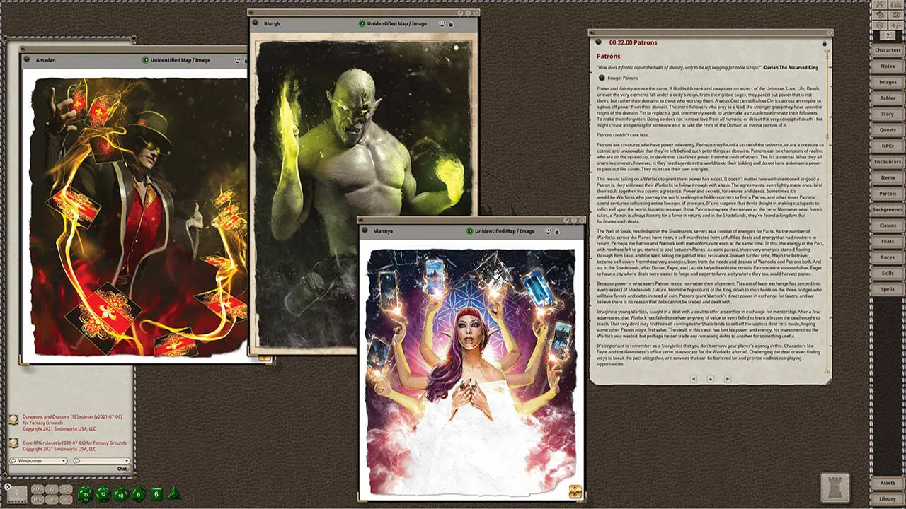 Fantasy Grounds - The Red Opera: The Last Days of the Warlock Screenshot 4