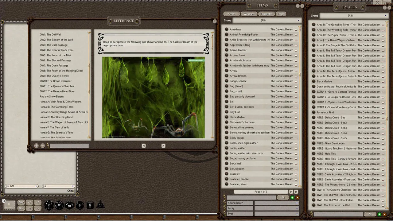 Fantasy Grounds - The Darkest Dream - Chapter One of the Red Star Rising Campaign Screenshot 8