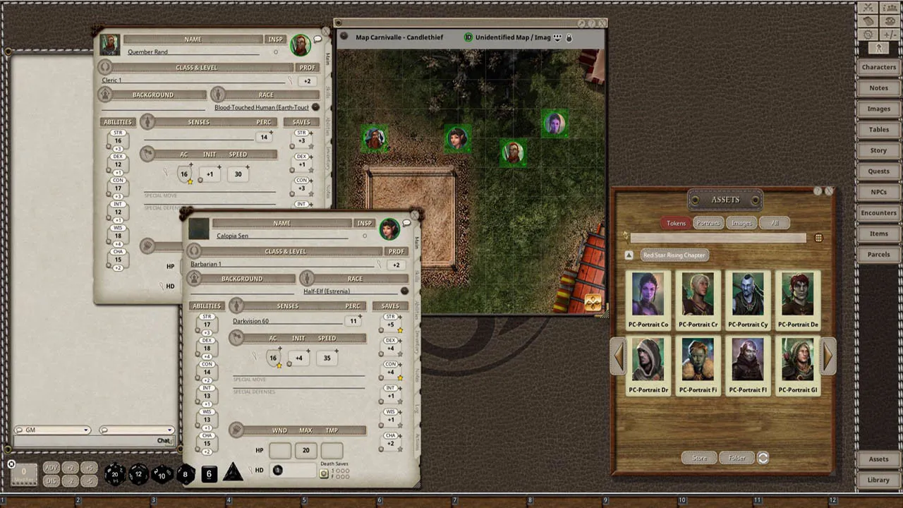 Fantasy Grounds - The Darkest Dream - Chapter One of the Red Star Rising Campaign Screenshot 5