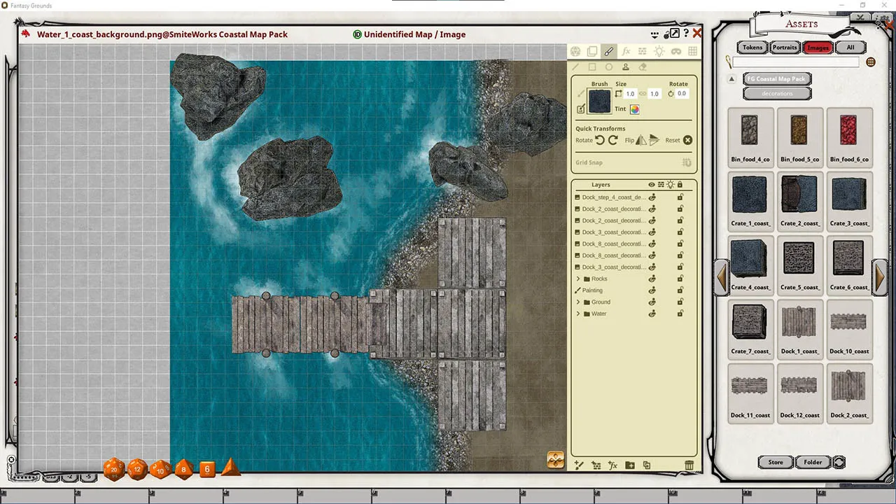 Fantasy Grounds - FG Coastal Map pack Screenshot 3