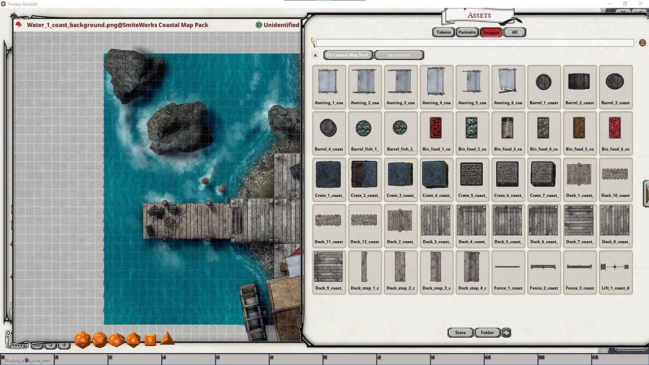 Fantasy Grounds - FG Coastal Map pack Screenshot 4