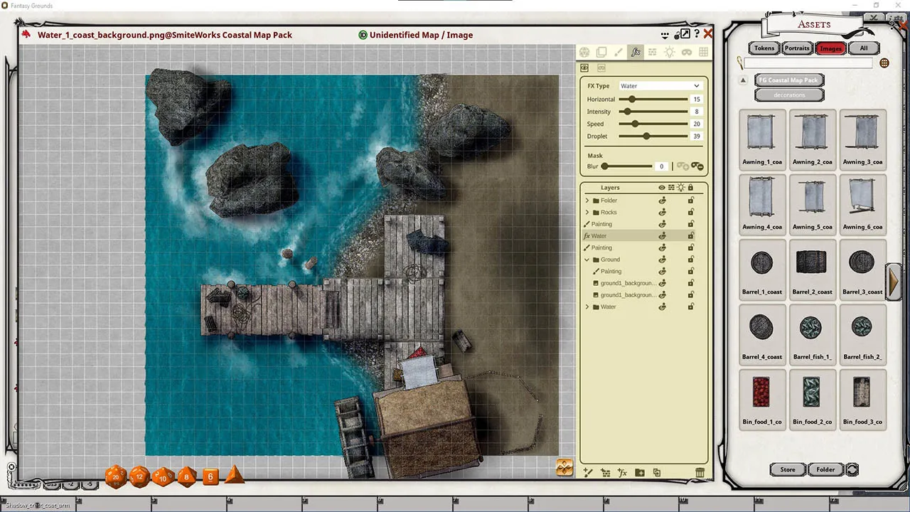 Fantasy Grounds - FG Coastal Map pack Screenshot 1