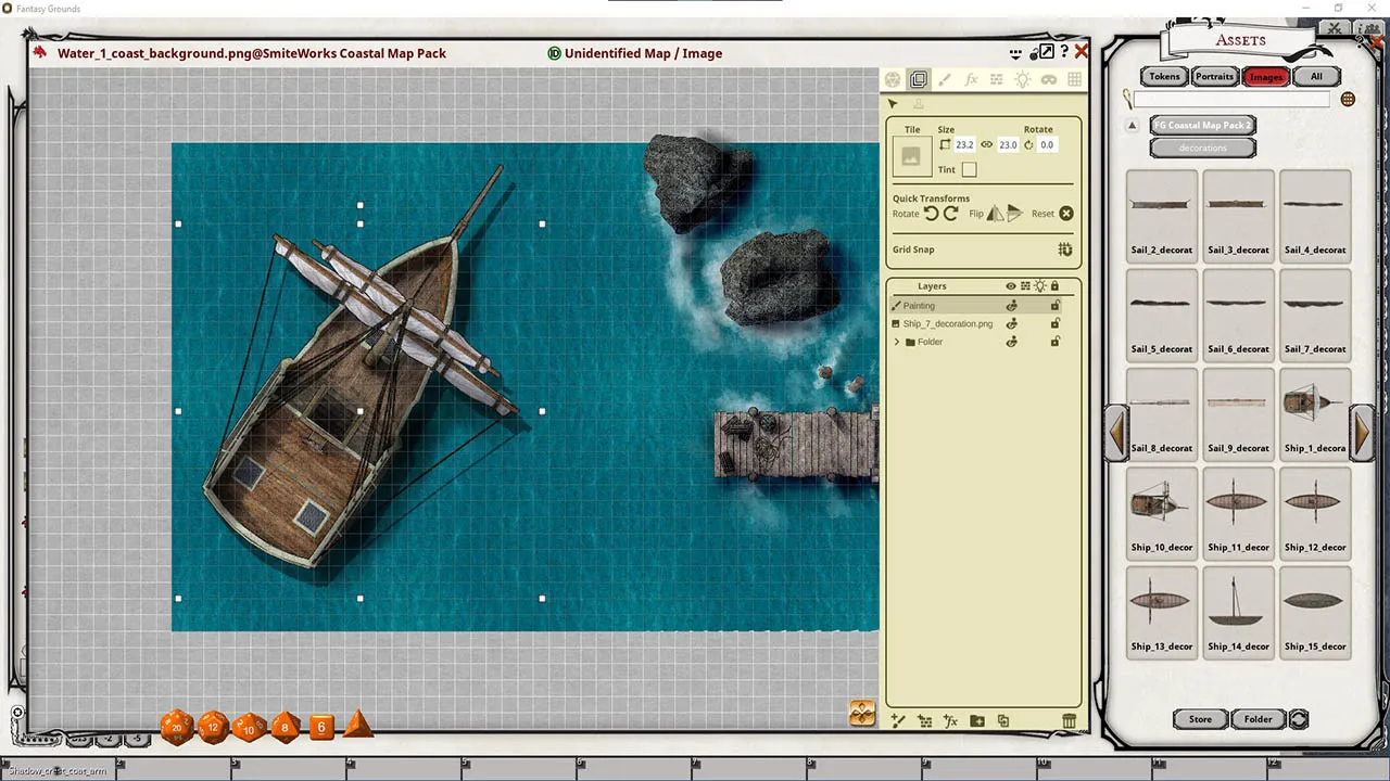 Fantasy Grounds - FG Coastal Map Pack 2 Screenshot 0