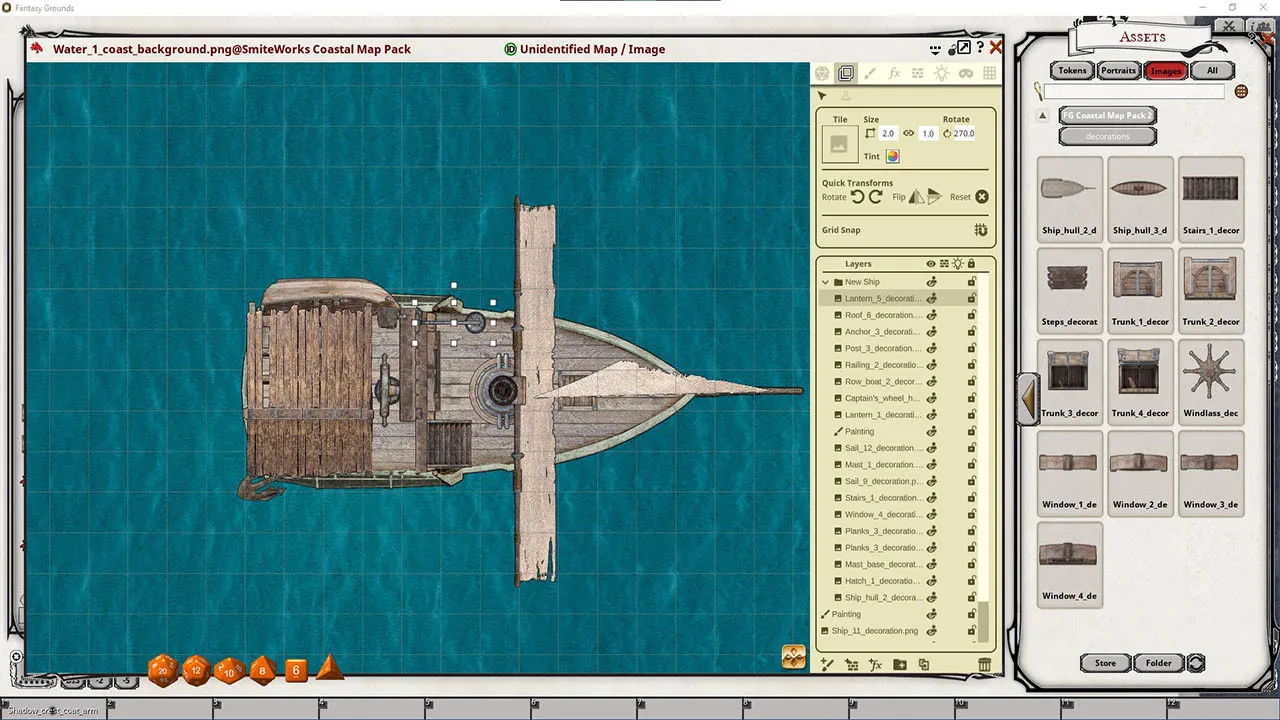 Fantasy Grounds - FG Coastal Map Pack 2 Screenshot 4