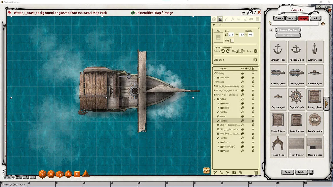 Fantasy Grounds - FG Coastal Map Pack 2 Screenshot 2