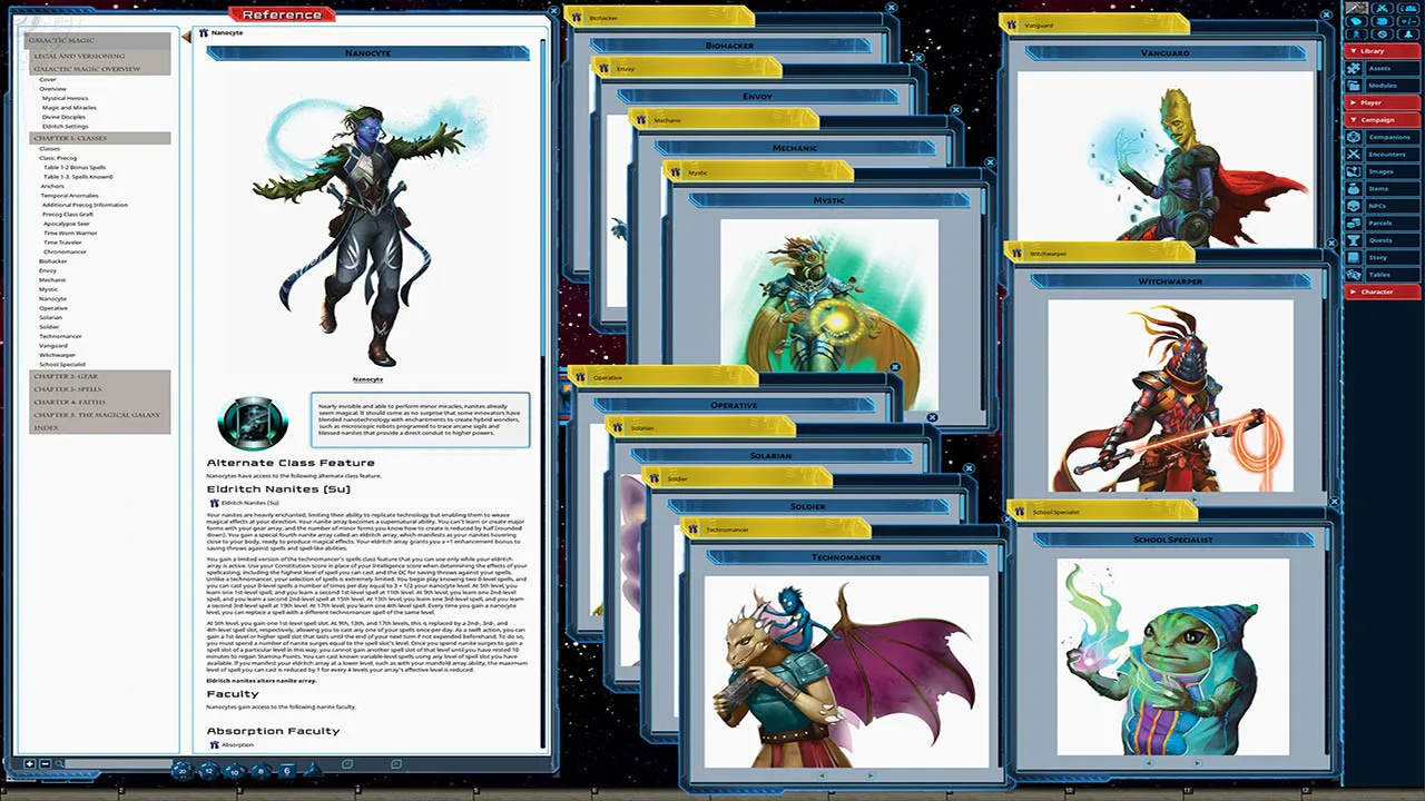 Fantasy Grounds - Starfinder Galactic Magic Screenshot 5