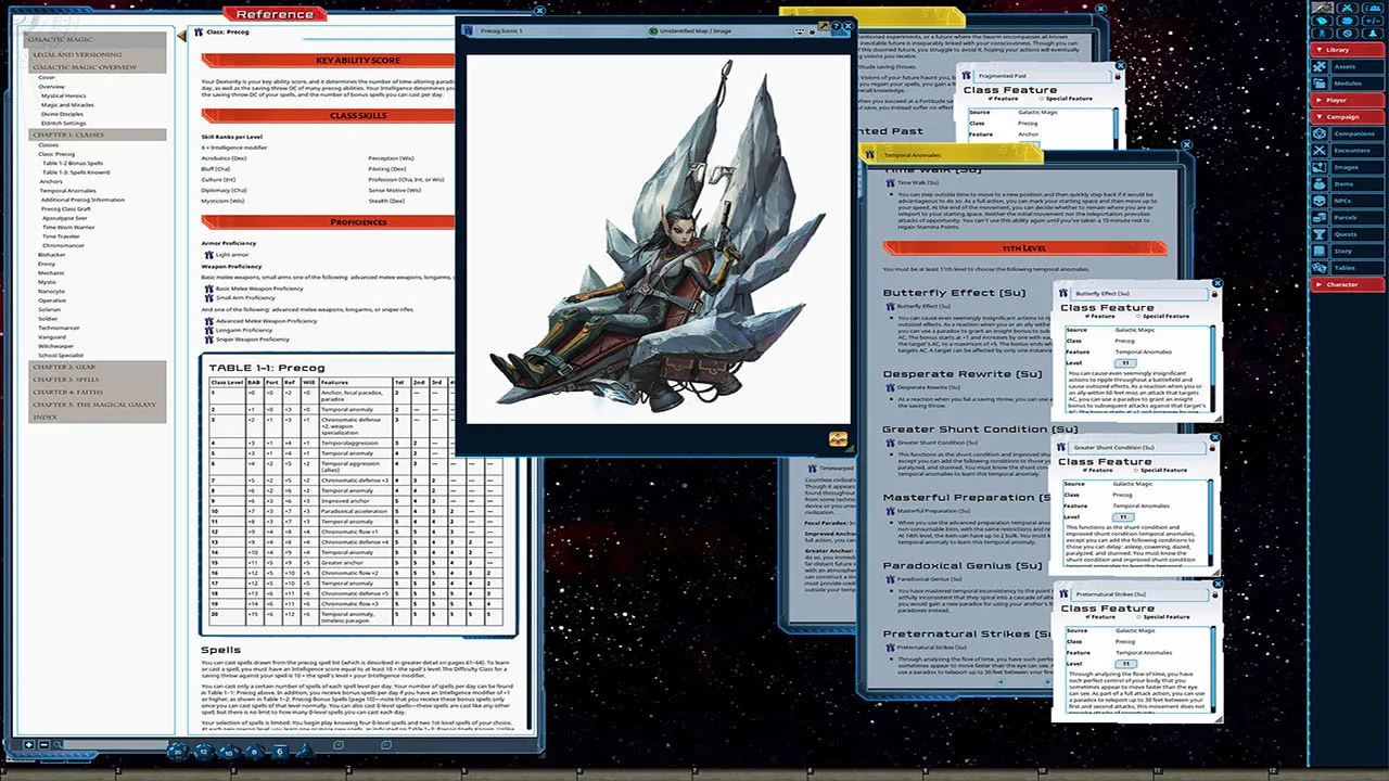 Fantasy Grounds - Starfinder Galactic Magic Screenshot 6