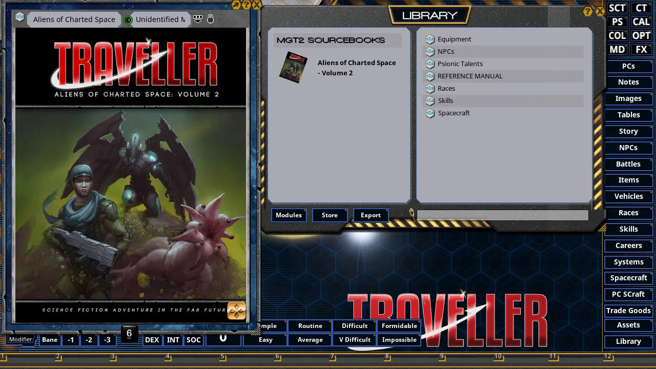 Fantasy Grounds - Aliens of Charted Space Volume 2 Screenshot 0