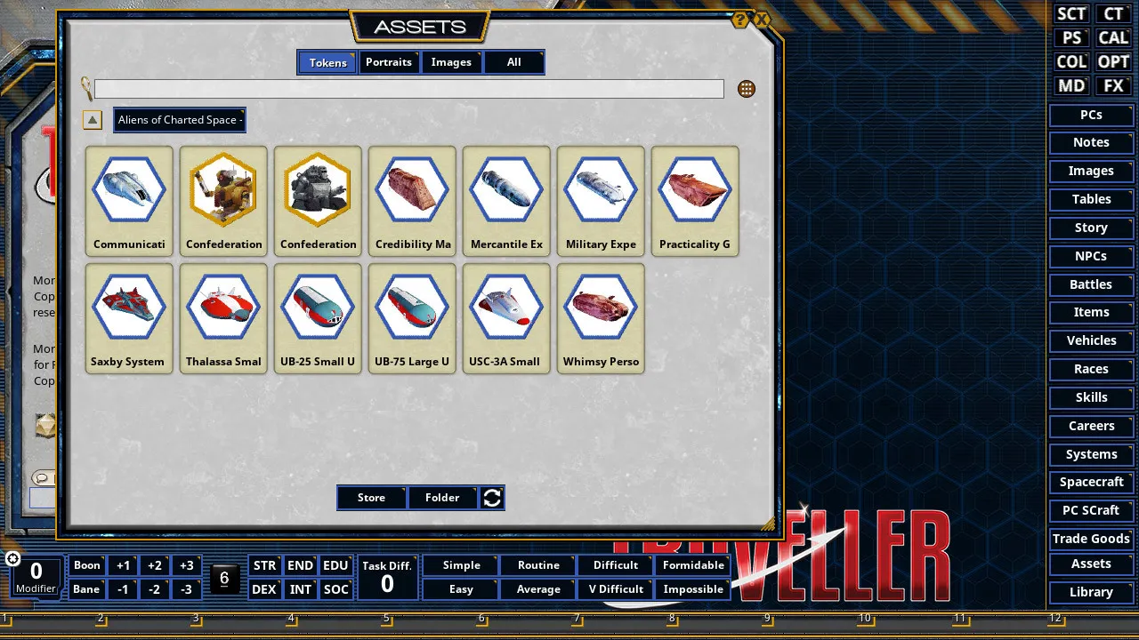 Fantasy Grounds - Aliens of Charted Space Volume 2 Screenshot 5