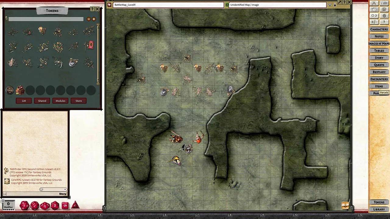 Fantasy Grounds - Skeleton Horde - Token Pack Screenshot 2