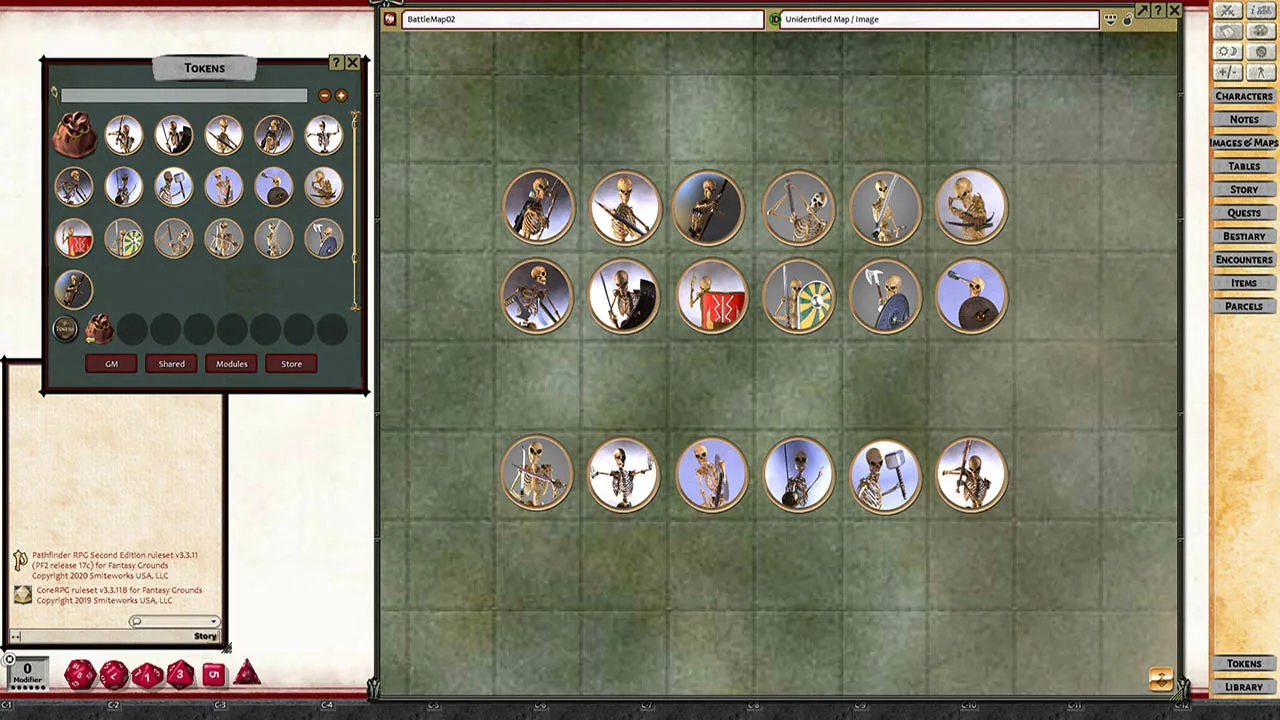 Fantasy Grounds - Skeleton Horde - Token Pack Screenshot 0