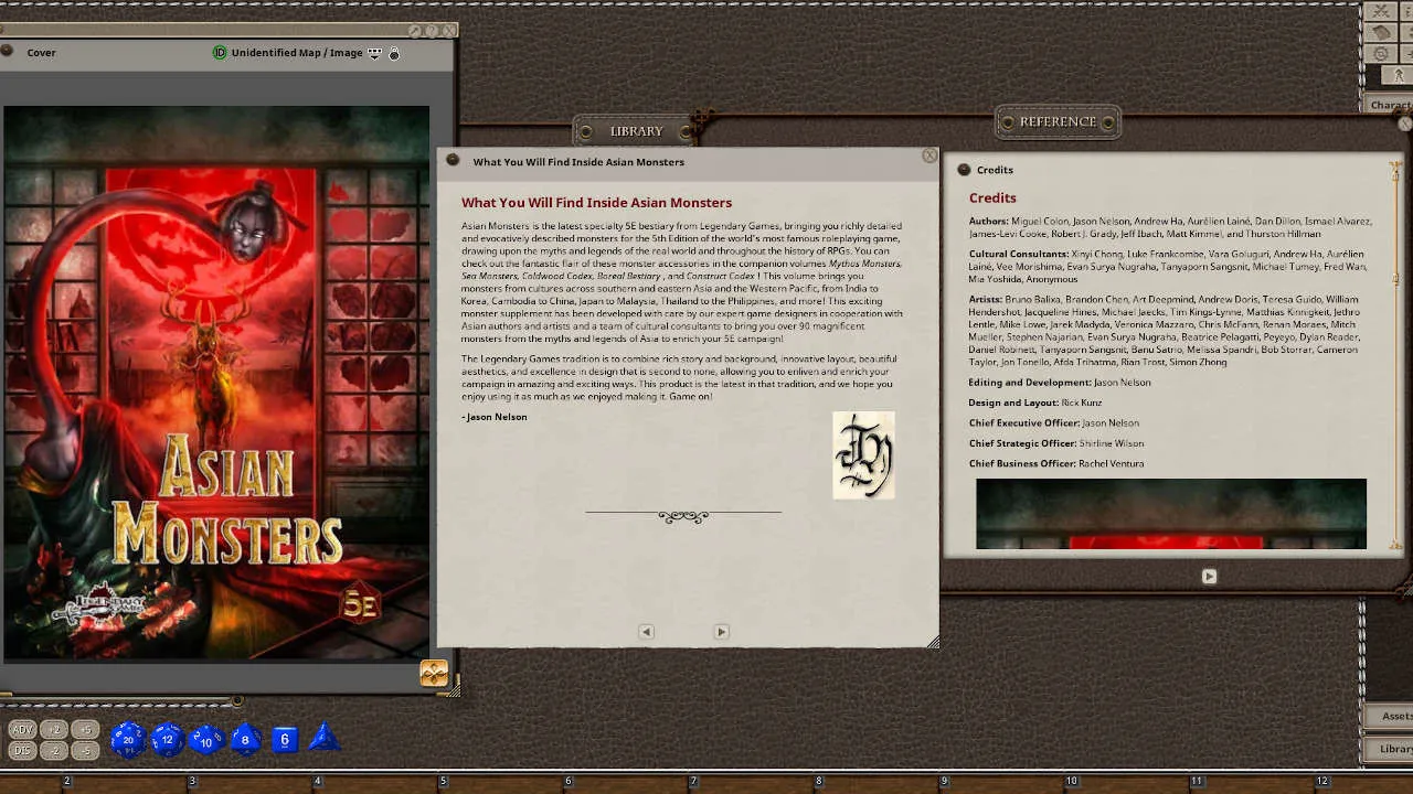Fantasy Grounds - Asian Monsters Screenshot 1