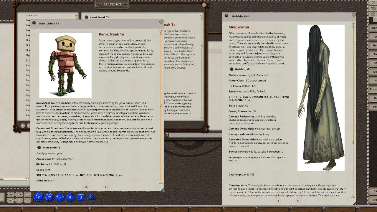 Fantasy Grounds - Asian Monsters Screenshot 0