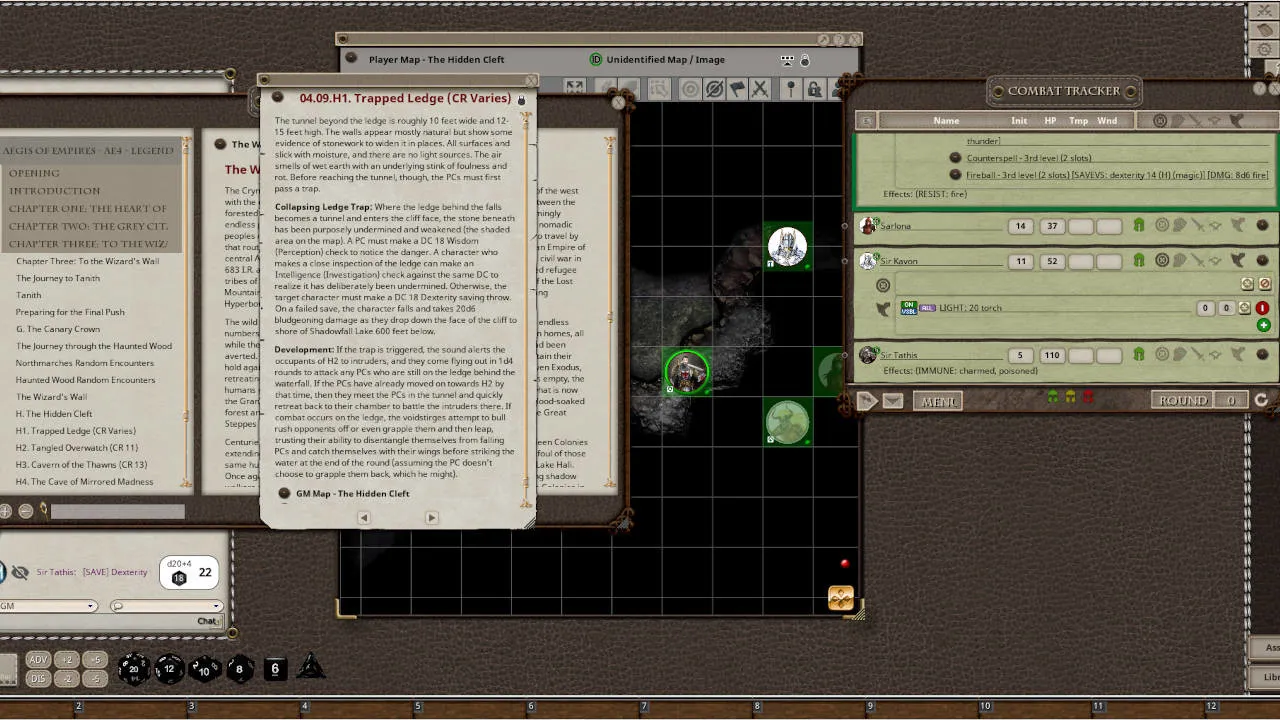 Fantasy Grounds - Aegis of Empires 4: Legend of the Burning Star (5E) Screenshot 3