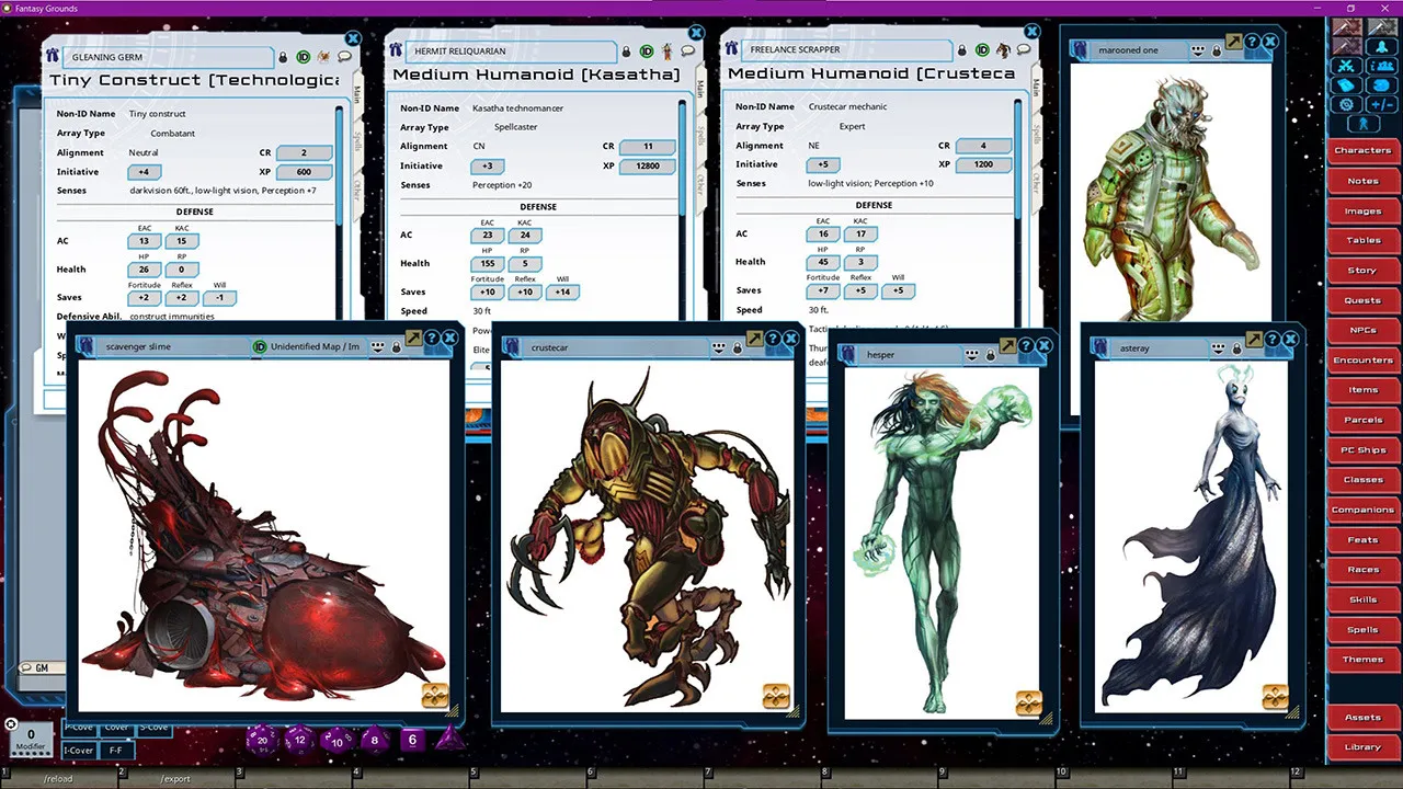 Fantasy Grounds - Star System Set: Frentellis B "The Breaker's Yard" (FULL SET) Screenshot 1