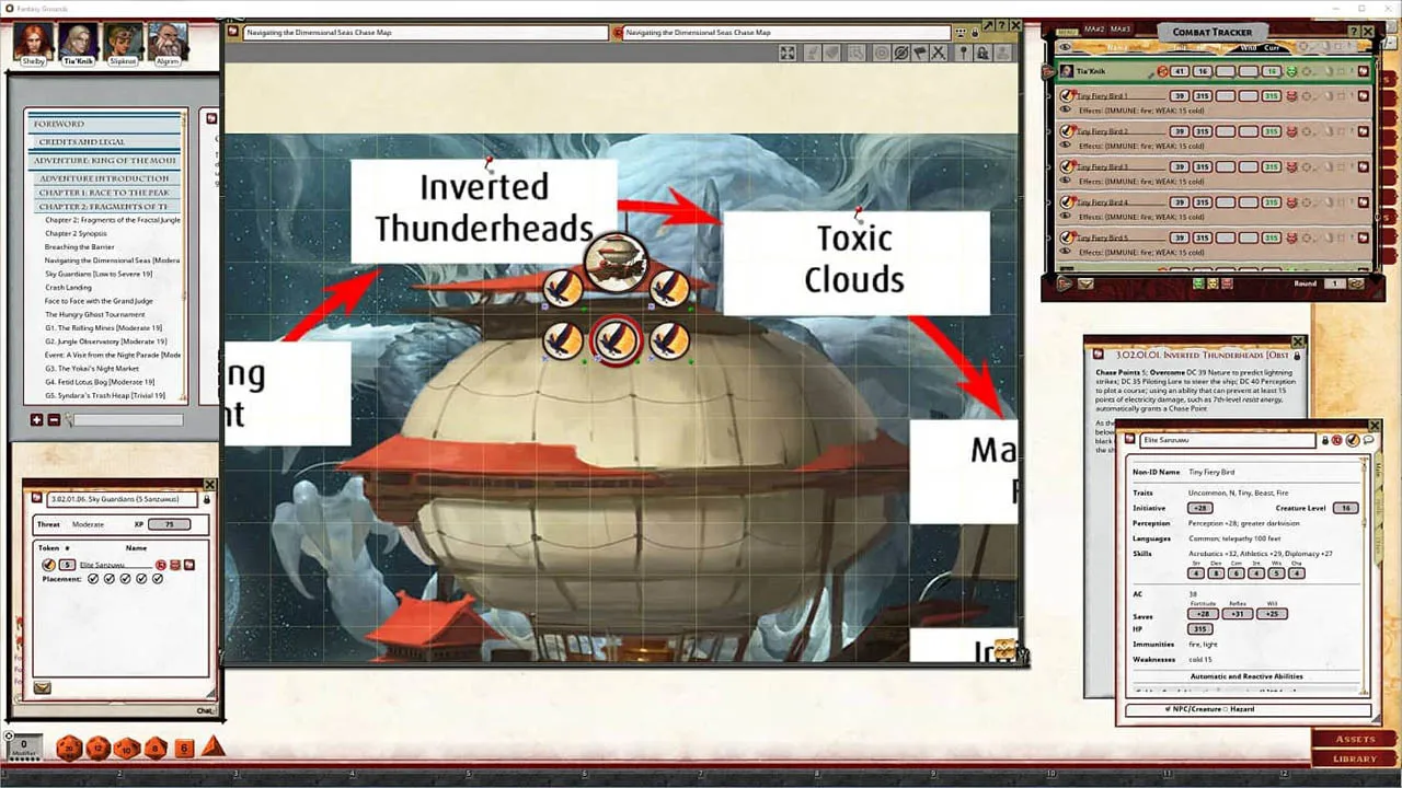 Fantasy Grounds - Pathfinder 2 RPG - Fists of the Ruby Phoenix AP 3: King of the Mountain Screenshot 0