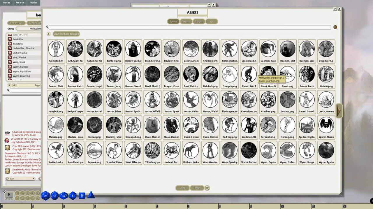Fantasy Grounds - Malevolent & Benign II Screenshot 3