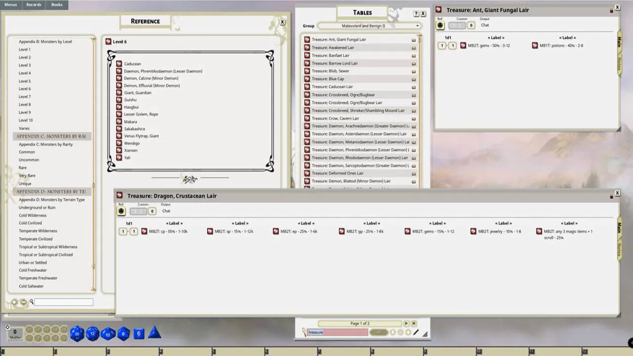 Fantasy Grounds - Malevolent & Benign II Screenshot 0