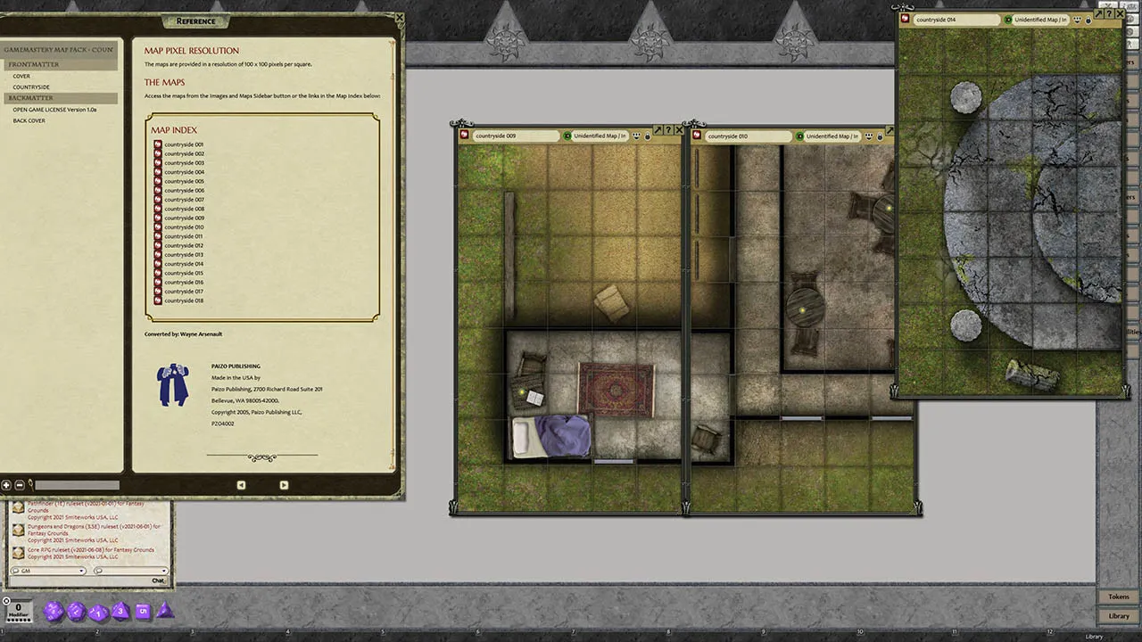 Fantasy Grounds - Pathfinder RPG - GameMastery Map Pack: Countryside Screenshot 4