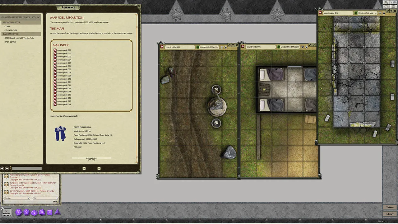 Fantasy Grounds - Pathfinder RPG - GameMastery Map Pack: Countryside Screenshot 1