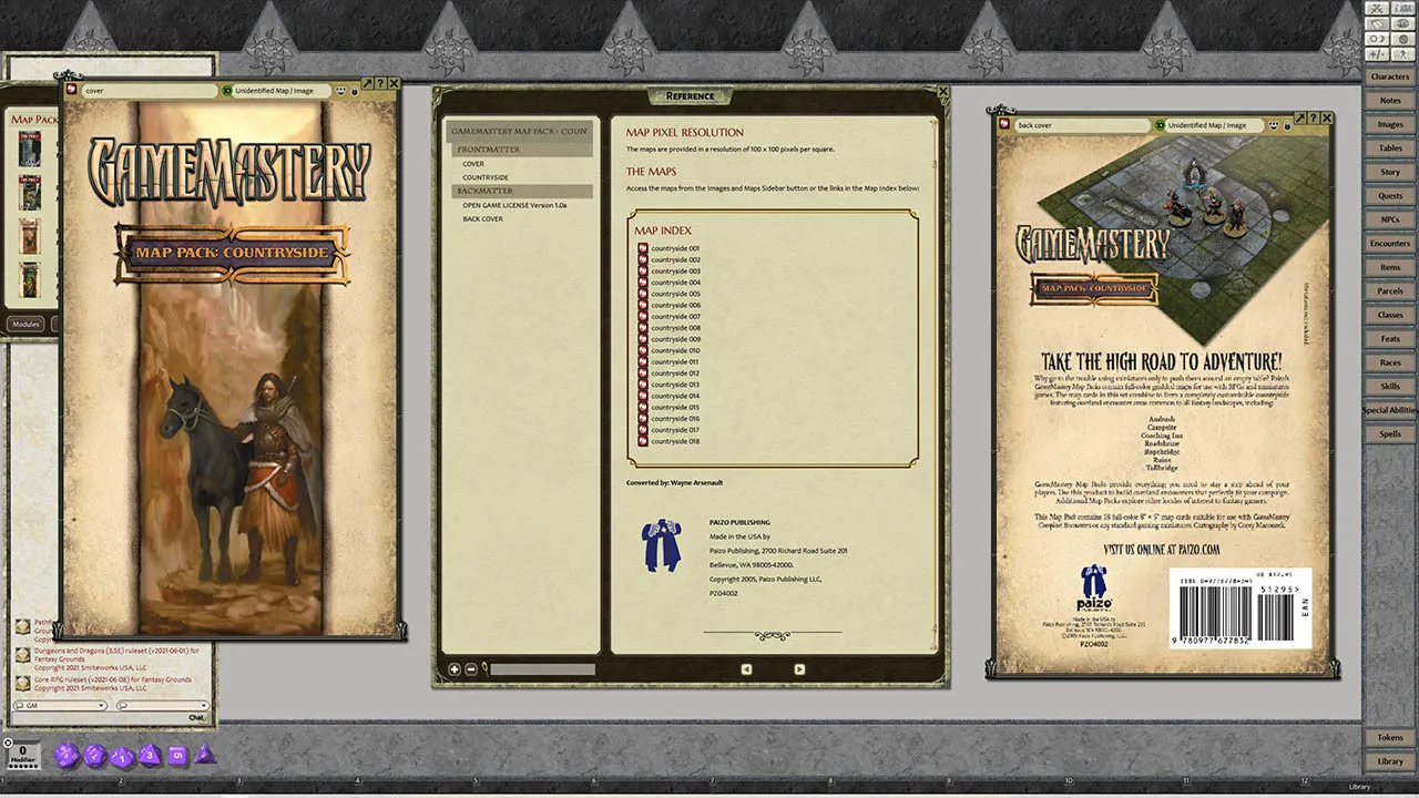 Fantasy Grounds - Pathfinder RPG - GameMastery Map Pack: Countryside Screenshot 2