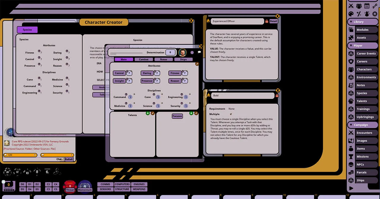 Fantasy Grounds - Star Trek Adventures Screenshot 0
