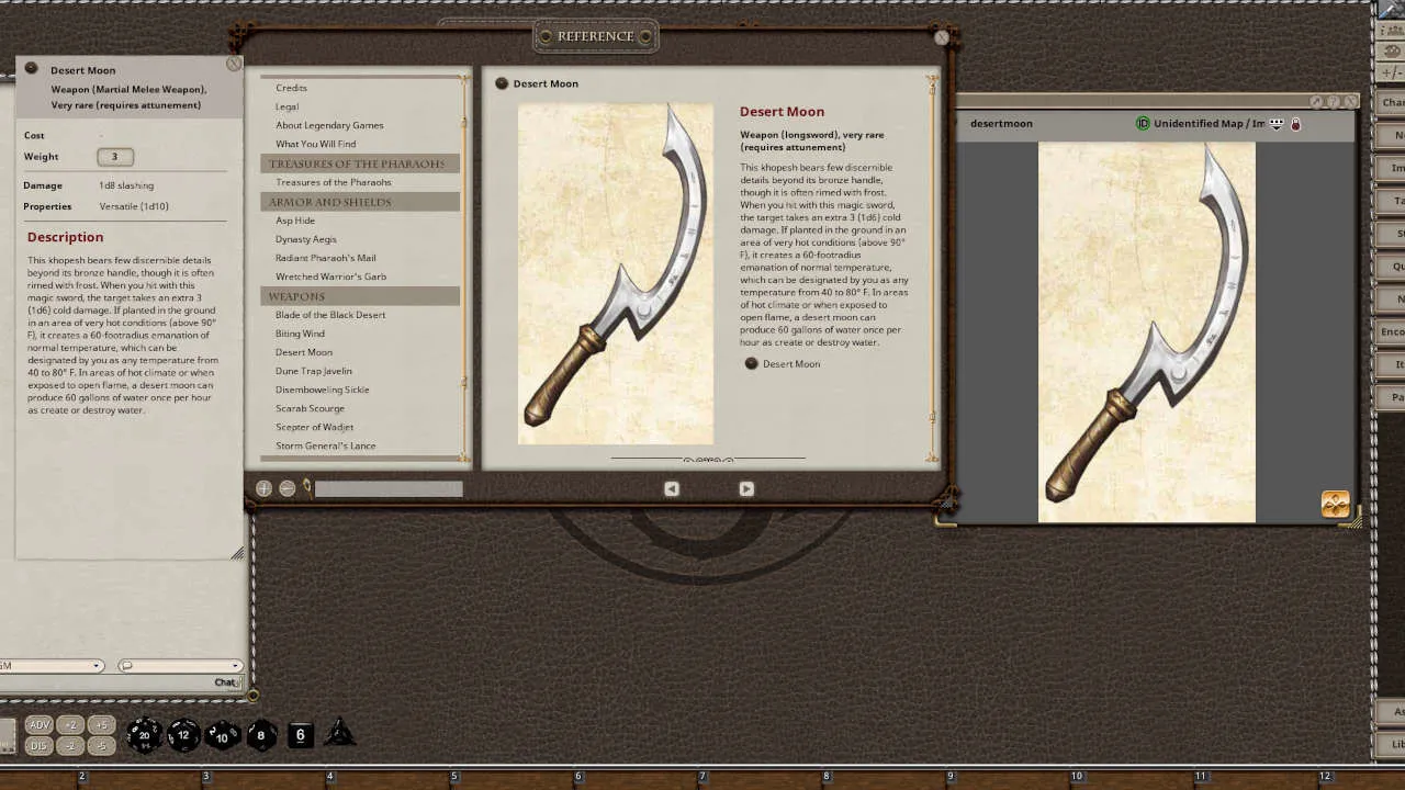 Fantasy Grounds - Treasury of the Pharaohs Screenshot 0