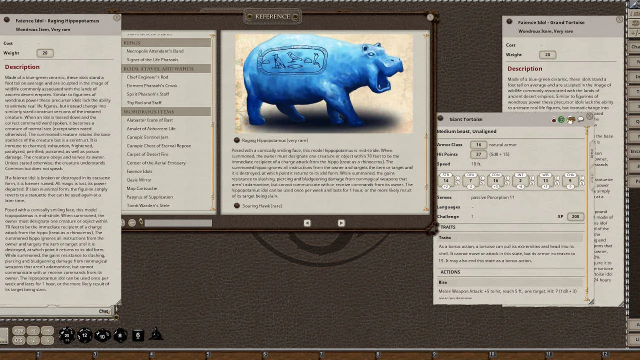 Fantasy Grounds - Treasury of the Pharaohs Screenshot 3