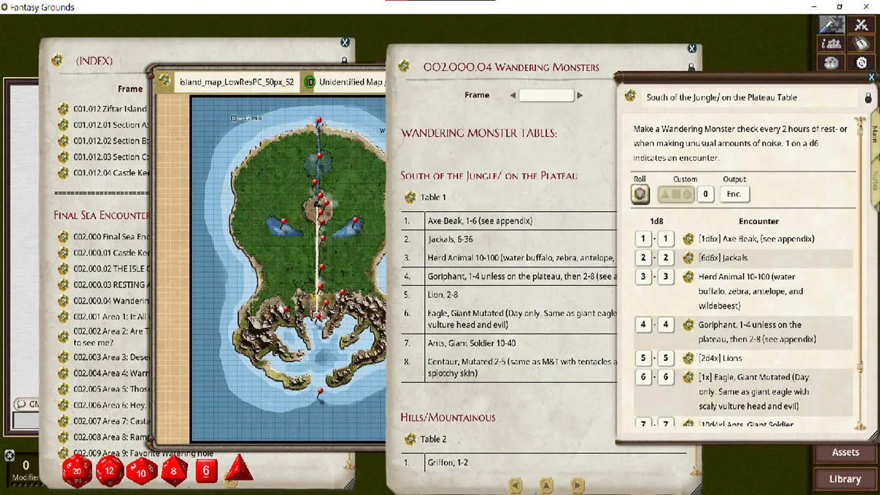 Fantasy Grounds - Blighted Lands III - Isle of Ill Omen Screenshot 4