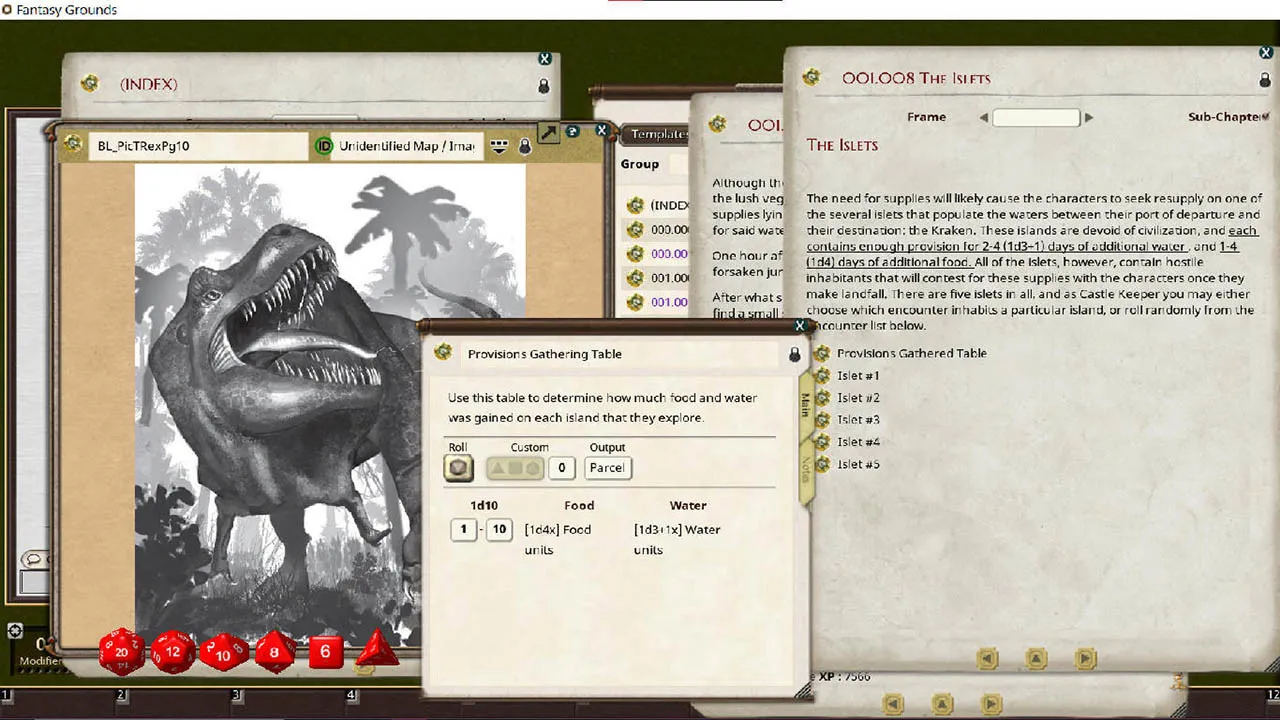 Fantasy Grounds - Blighted Lands III - Isle of Ill Omen Screenshot 3