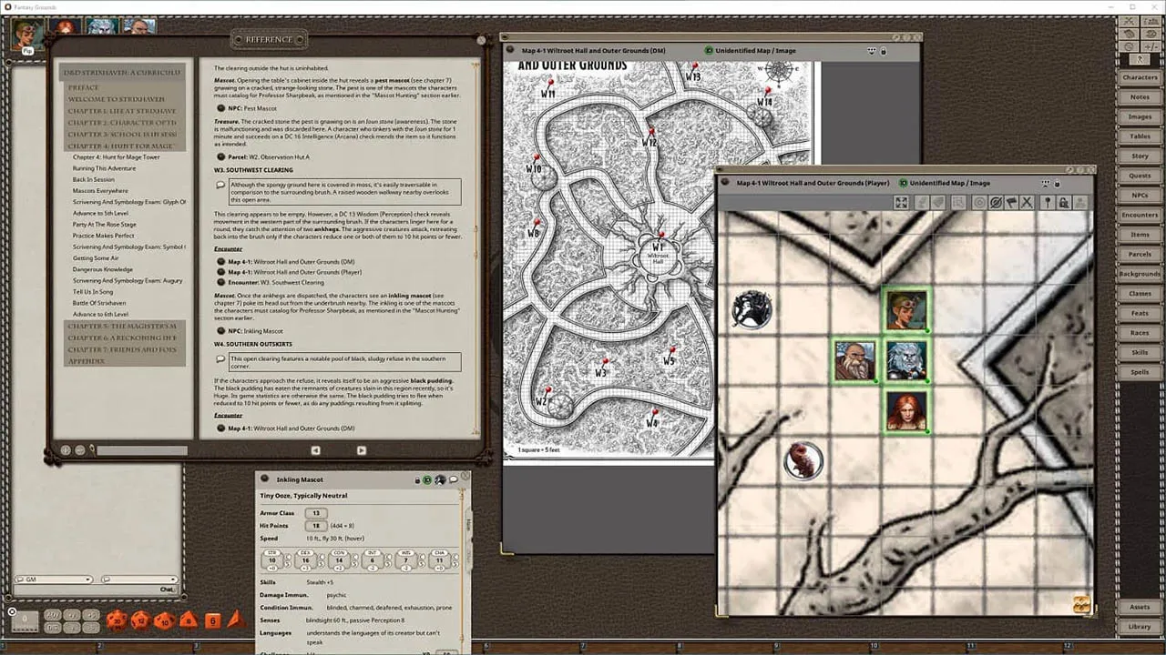 Fantasy Grounds - D&D Strixhaven: A Curriculum of Chaos Screenshot 5